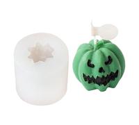 Moule en Silicone Citrouille | Moules En Silicone Et Résine Pour Halloween | Outils De Création, Décorations D'Halloween Pour Bougies Et Savons, Décor D'Automne Maison De Campagne, Centres De Table
