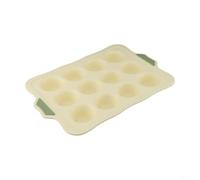 Moule en silicone convivial pour mini muffins pour la cuisson de 8, 7 et 12 tasses, antiadhésif, pour mini cupcakes, tartes, bombes grasses, mousses, passe au lave-vaisselle (A)