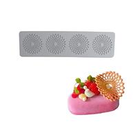 Moule en silicone creux en forme de Kaléidoscope, tapis dentelle 3D pour décoration de cupcakes, loisirs créatifs, desserts