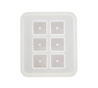 Moule En Silicone Cube, 6 Formes: 16x16mm, 1 Pce