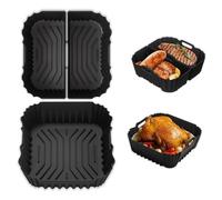 Moule en silicone de 23 cm pour friteuse à air chaud Cosori Turboblaze XXL 6 l 5,5 l, Air Fryer - Insert en silicone avec Ninja Max Pro AF180EU 6,2 L, Philips Airfryer 2000 série 6,2 l NA230