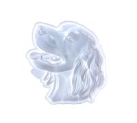 Moule en silicone de forme unique en forme de chien pour espace artistique, maison, bureau, décoration amusante pour résine et cadeaux
