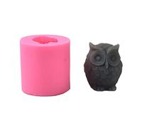Moule en silicone de hibou, joli parfum d'oiseau, époxy moule de fonte, savon de plâtre résine moule artisanal en silicone