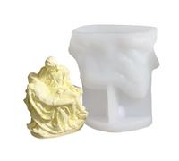 Moule en silicone de la Sainte Mère avec des enfants Détails délicats pour créer des statues de bougies et des objets décoratifs