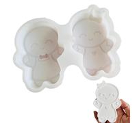 Moule en silicone de Noël - moule à pan, moule en silicone pour pan, moule à pan de moule à ciment décoratif - moule pour décoration de Noël, moule P
