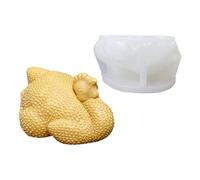 Moule en silicone de poulet 3D pour la décoration de gâteaux, les décorations de cupcakes, les bonbons chocolat, le savon et la fabrication de moules en silicone de poulet, outil de décoration de