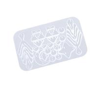 Moule en silicone de qualité alimentaire pour pendentif en forme d'étoile et lune, accessoires robustes pour boucles d'oreilles et colliers, bijoux en forme d'étoile et de lune