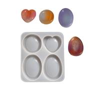 Moule en silicone de qualité professionnelle pour soulager le stress, création de pierres, moule en silicone haute transparence