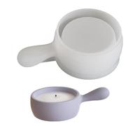 Moule en silicone de qualité supérieure pour desserrer facilement les bougeoirs - Convient pour les projets créatifs et l'architecture intérieure - Forme artistique