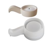 Moule en silicone de qualité supérieure pour desserrer facilement les bougeoirs - Convient pour les projets créatifs et l'architecture intérieure - Forme artistique