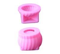 Moule en silicone délicat en forme de sphère pour projets de stockage de résine, y compris supports et cadeaux de Noël, moule en silicone pour bocaux de Noël