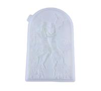 Moule en silicone Dieu de l'amour, décoration murale thématique à suspendre, accessoires muraux, moules d'artisanat pour les amateurs d'artisanat
