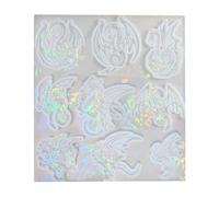 Moule En Silicone Dragon Pour La Fabrication De Porte-clés Pendentif Bijoux À La Maison Moules Bricolage Pour L'artisanat Pendentifs Dragon Kit Fabrication Moules En Résine