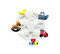 Moule en silicone - DTM LOISIRS CRÉATIFS - Mini moule - Ø70mm - Multicolore - Mixte