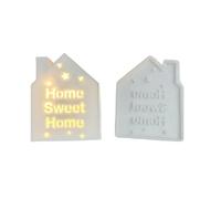 Moule en silicone durable et facile à détacher pour une variété d'occasions pour créer une décoration délicate de la lumière de la maison