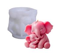 Moule en silicone éléphant Décoration 3D en silicone mignonne pour maman et