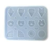 Moule en silicone en cristal - Accessoire pratique pour les artistes, les étudiants et les amateurs d'artisanat. Ensemble en silicone pour la fabrication de bijoux divers et faits à la main