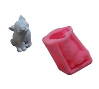 Moule en silicone en forme d ' animal artistique avec des cochons, des koalas et des oiseaux, adapté bougies faites à la main et à l ' artisanat
