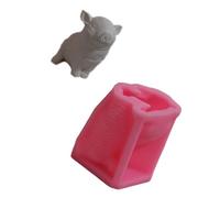 Moule en silicone en forme d ' animal artistique avec des cochons, des koalas et des oiseaux, adapté bougies faites à la main et à l ' artisanat