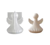 Moule en silicone en forme d'ailes d'ange - Convient pour un démoulage sans effort lors de la fabrication de bougies en résine et de plâtre pour garantir un résultat parfait. Moule en silicone de