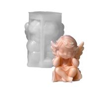 Moule en silicone en forme d'ange pour créer de la résine époxy faite à la main Décoration de bureau Outil fait à la main Moules réutilisables en silicone
