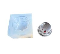 Moule en silicone en forme d'animal pour la fabrication de bijoux, projets de décoration d'intérieur, résine époxy, décoration de bureau, fondant en silicone