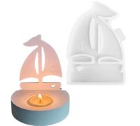 Moule en silicone en forme de bateau à voile | Moule à ciment à faire soi-même | Moule en forme de bateau à voile pour artisanat en sucre, décoration de gâteau, décoration de cupcakes