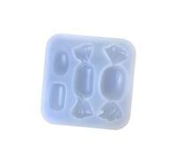 Moule en silicone en forme de bonbon pour ornements en résine faits à la main, moulage de pendentifs, projets de shaker de porte-clés, artisanat de bougies de savon, moule de moulage en résine en de