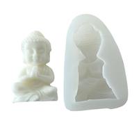 Moule en silicone en forme de bouddhas - En résine époxy - Pour fabrication de savon - Décoration artisanale