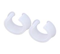 Moule en Silicone en Forme de C, 2 Pièces, Grand Format Semi-Ouvert pour Bracelet, Résine Cristal, Kit de Moulage Artisanal