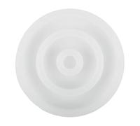 Moule en silicone en forme de cercle, bougeoir, porte-rouge à lèvres, chandelier, moule en silicone 3D, moule en résine de plâtre, moule à moule, moule à faire soi-même, bougeoir, moule en résine