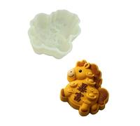 Moule en silicone en forme de cheval en forme de zodiaque chinois, pour mousses, gâteaux, chocolats et gelées, projets artisanaux, moule à gâteau festif