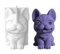 Moule en silicone en forme de chien - Résine époxy - Outils de fabrication d'animaux faits à la main - Moules à savon et crème glacée - Artisanat aimé