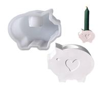 Moule en silicone en forme de cochon trèfle à quatre feuilles, cochon porte-bonheur, étoiles, cœur, moule en silicone, moule, cochon, trèfle à quatre feuilles, moule 3D, moule en silicone Nouvel An