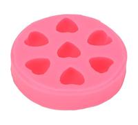 Moule en Silicone en Forme de Coeur, Flexible et Réutilisable, Résistant Jusqu'à 450°F, Multifuntion pour Chocolats et Décorations de Gâteaux - Matériau Alimentaire, Facile à