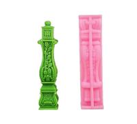 Moule en silicone en forme de colonne romaine - Ornement européen - Fait à la main - Plâtre parfumé - Décoration d'intérieur