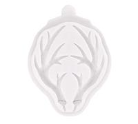 Moule en silicone en forme de corne de cerf d'élan pour décoration de Noël pour fabrication de bois de cerf de Noël