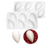 Moule en silicone en forme de cœur pour la cuisson romantique, chocolat, bonbons, fondant, bonbons, desserts inspirés de l'amour, moule à faire soi-même, pour les amateurs de boulanger, savon, beurre