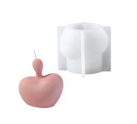 Moule en silicone en forme de cœur pour réalisation de portraits, artisanat en résine, texture en silicone adaptée pour les décorations esthétiques de chambre, portrait