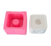 Moule en silicone en forme de cylindre pour bougie chauffe-plat - Moules en résine pour décoration d'intérieur