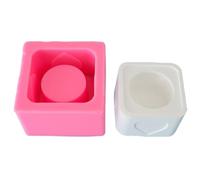 Moule en silicone en forme de cylindre pour bougie chauffe-plat - Moules en résine pour décoration d'intérieur