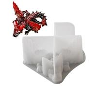 Moule en silicone en forme de dragon ailé - Moule mobile - Moule en cristal pour résine époxy, artisanat, bougies en cire et décorations - Forme de dragon mignonne - Résine complexe en forme de dragon