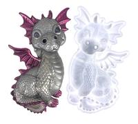 Moule en silicone en forme de dragon - Moule à gâteau décoratif - Moule à gâteau moderne | Moule en silicone en forme de dragon - Outil de cuisson de fête fantaisie