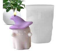 Moule en silicone en forme de fantôme pour décoration d'automne, loisirs créatifs, décoration de gâteaux, décoration de table, présentoir de table