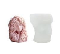 Moule en silicone en forme de fée pour fabrication de savon sur le thème de la fantaisie - Outil de cuisson pour projets d'artisanat et décorations d'intérieur