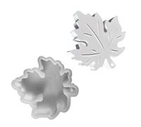 Moule en silicone en forme de feuille d'automne pour photophore - Décoration d'intérieur - Moule en résine