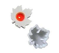 Moule en silicone en forme de feuille sur le thème de l'automne pour la fabrication de résine artisanale, décoration d'intérieur, feuille d'érable d'automne