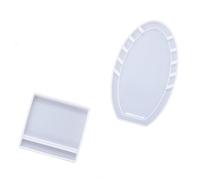 Moule en silicone en forme de feuilles pour présentoir à bijoux faits maison Plateau de rangement Plateforme d'aiguille en silicone