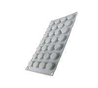 Moule en Silicone en forme de fève de cacao à 6/12 / 28 cavités, moule de cuisson sûr pour les desserts artisanaux, décorations de gâteaux et glaçons, bonbons en Silicone