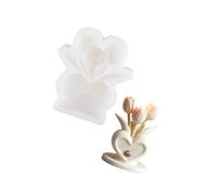 Moule en silicone en forme de fleur d ' amour de qualité, A